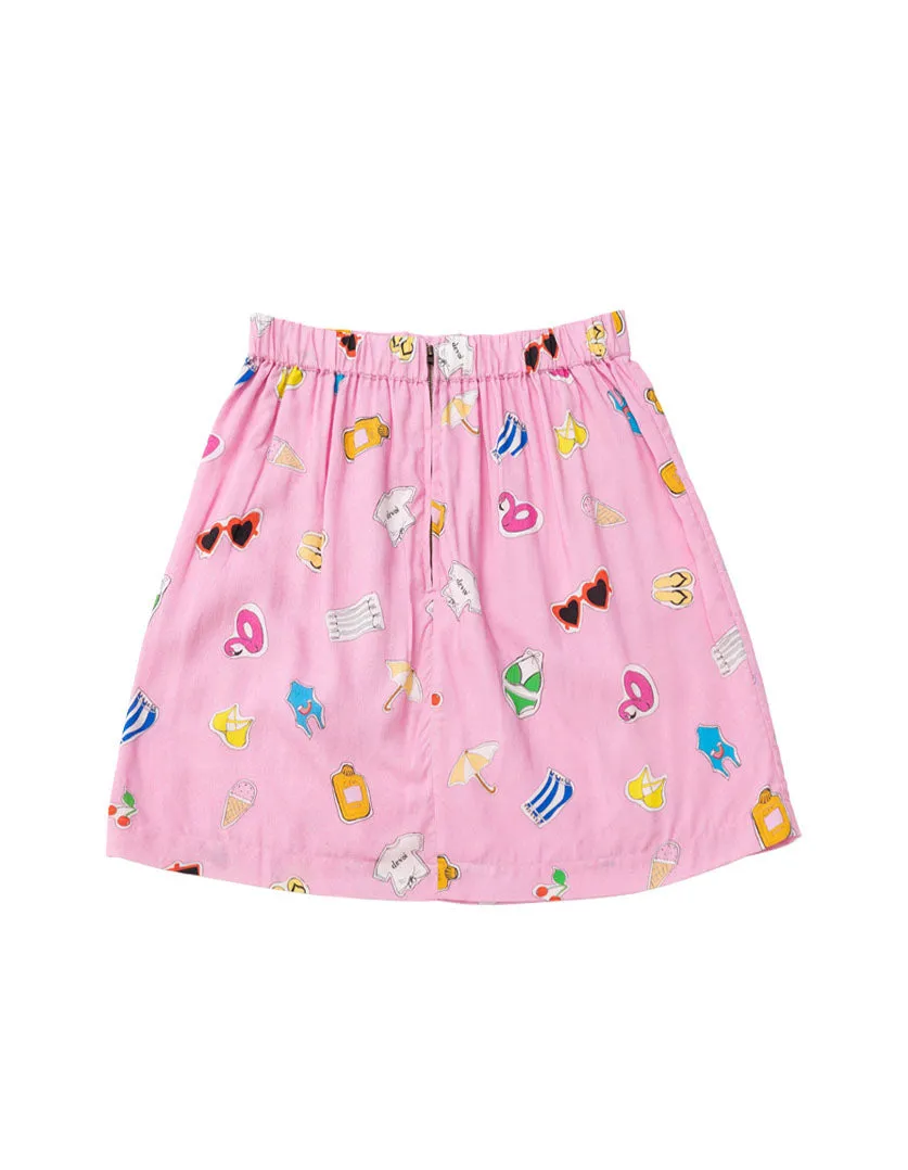 Phillipa Skirt Beach Flatlay in Modal
