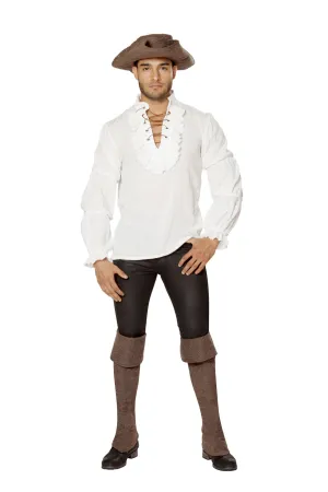 Roma Pirate Shirt for Men Costume