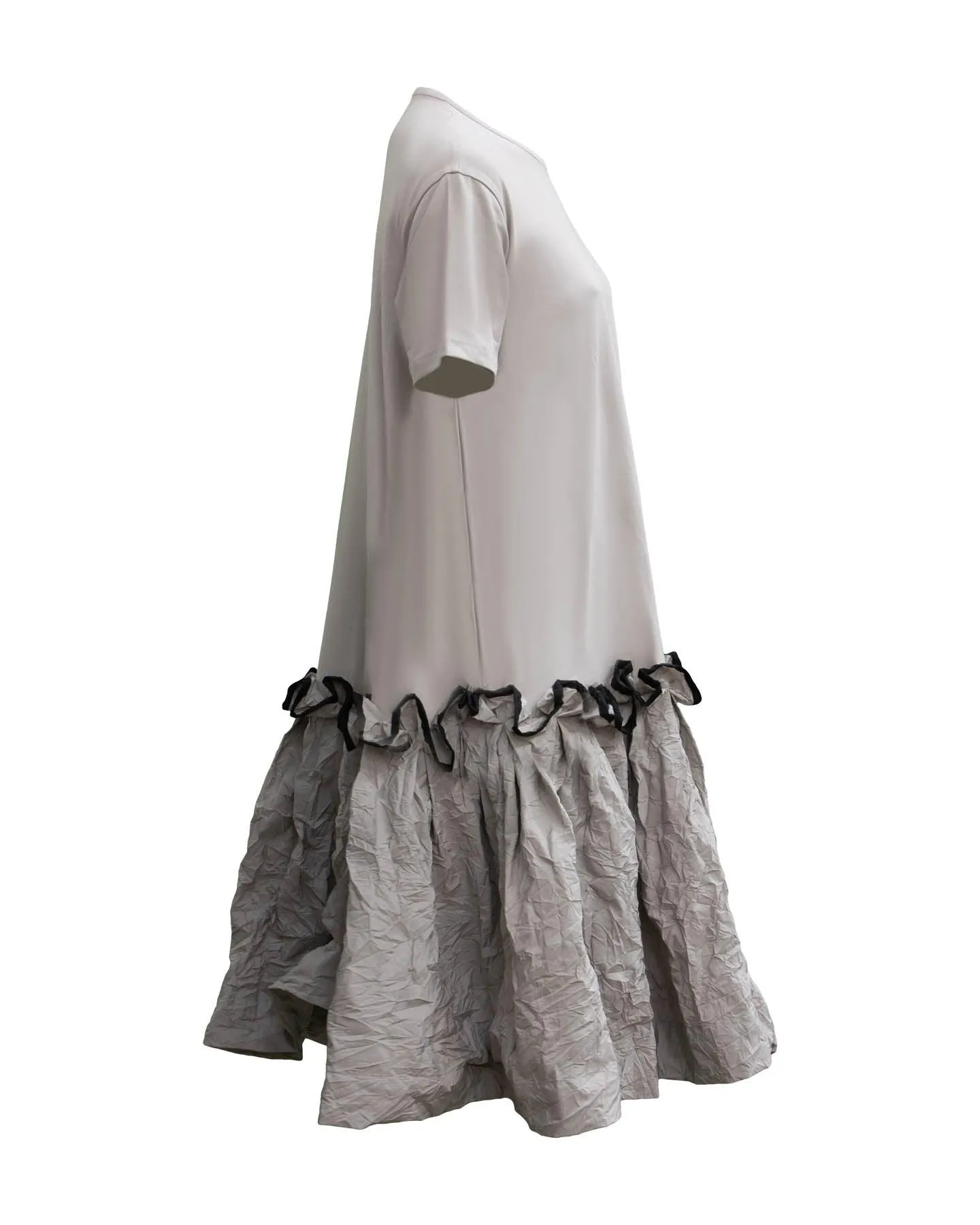 Ruffle Jersey Dress