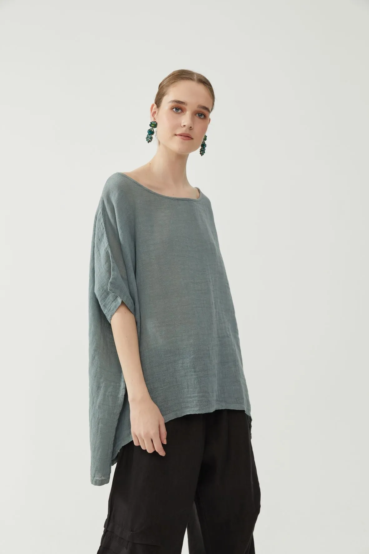 Short Gauze Top