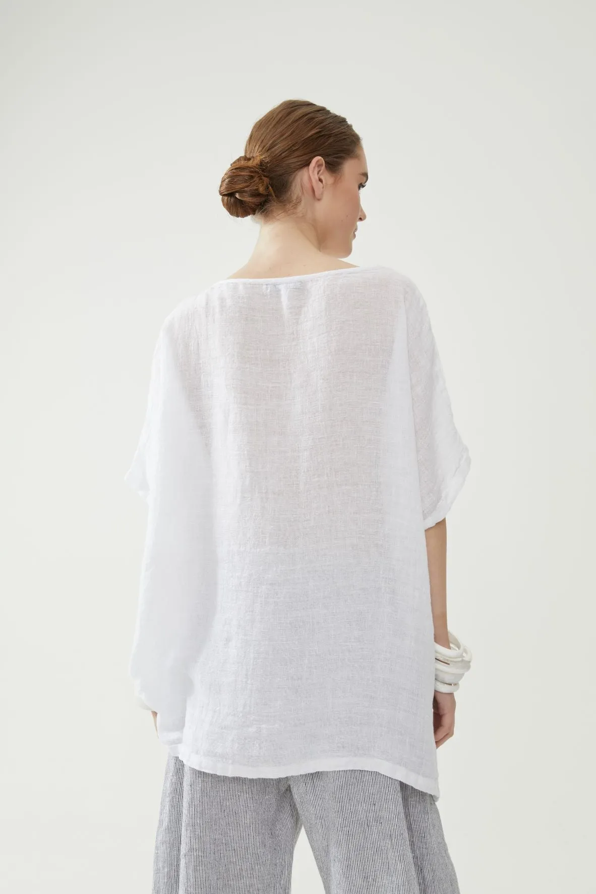 Short Gauze White