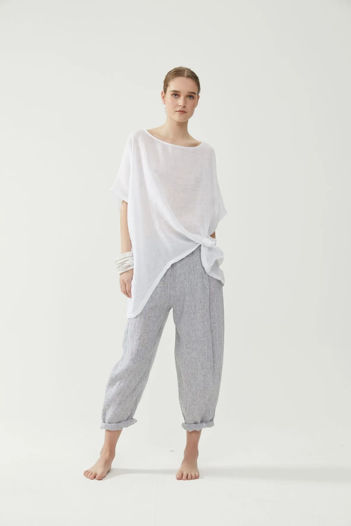 Short Gauze White