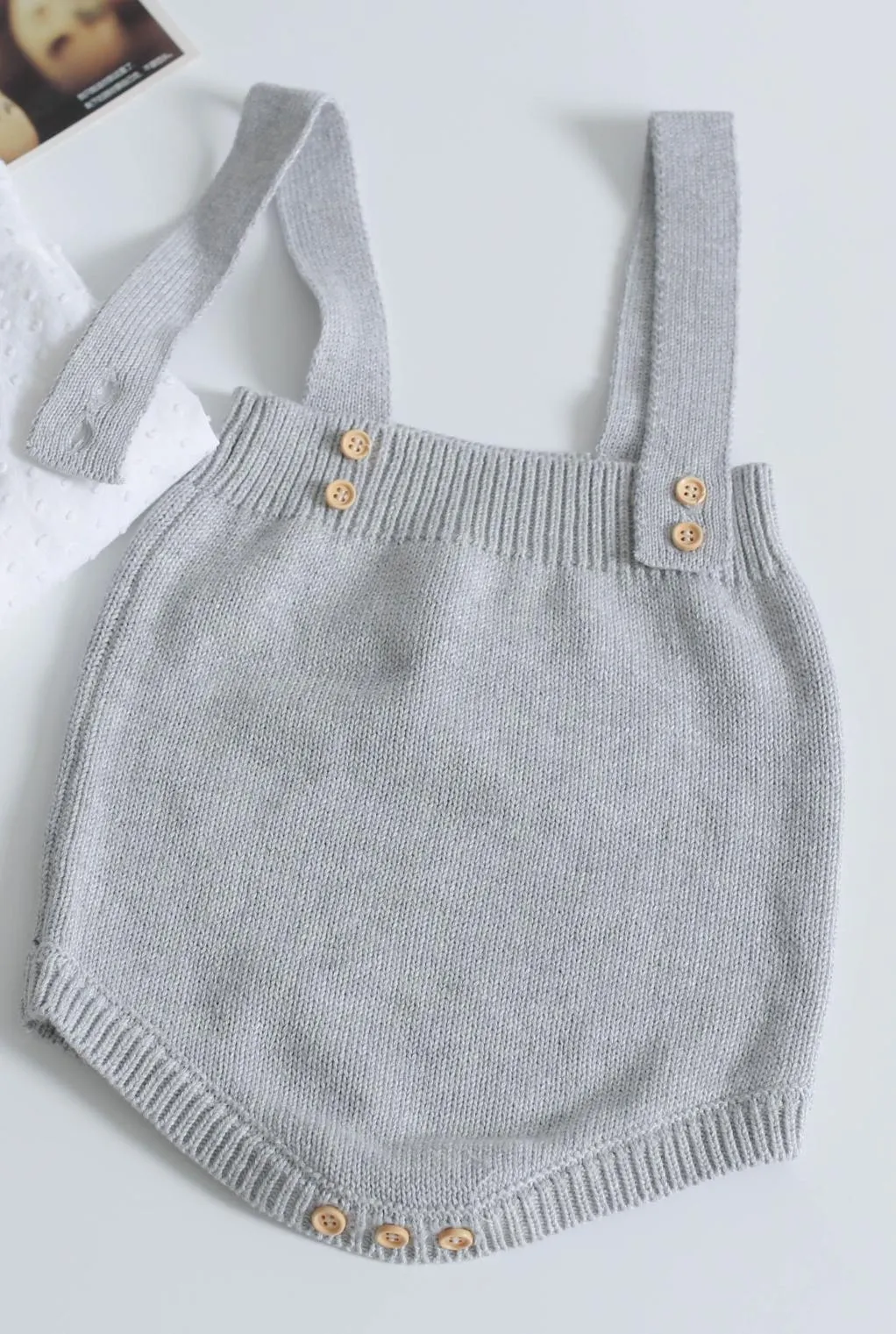 Sleeveless Knitted Romper