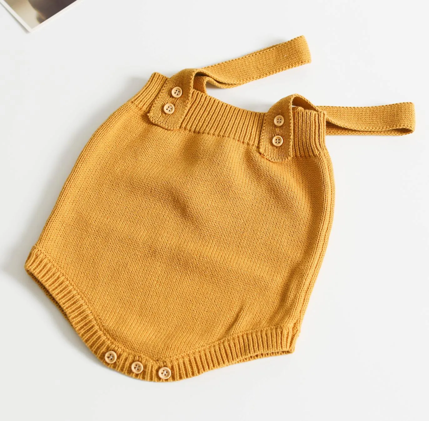 Sleeveless Knitted Romper