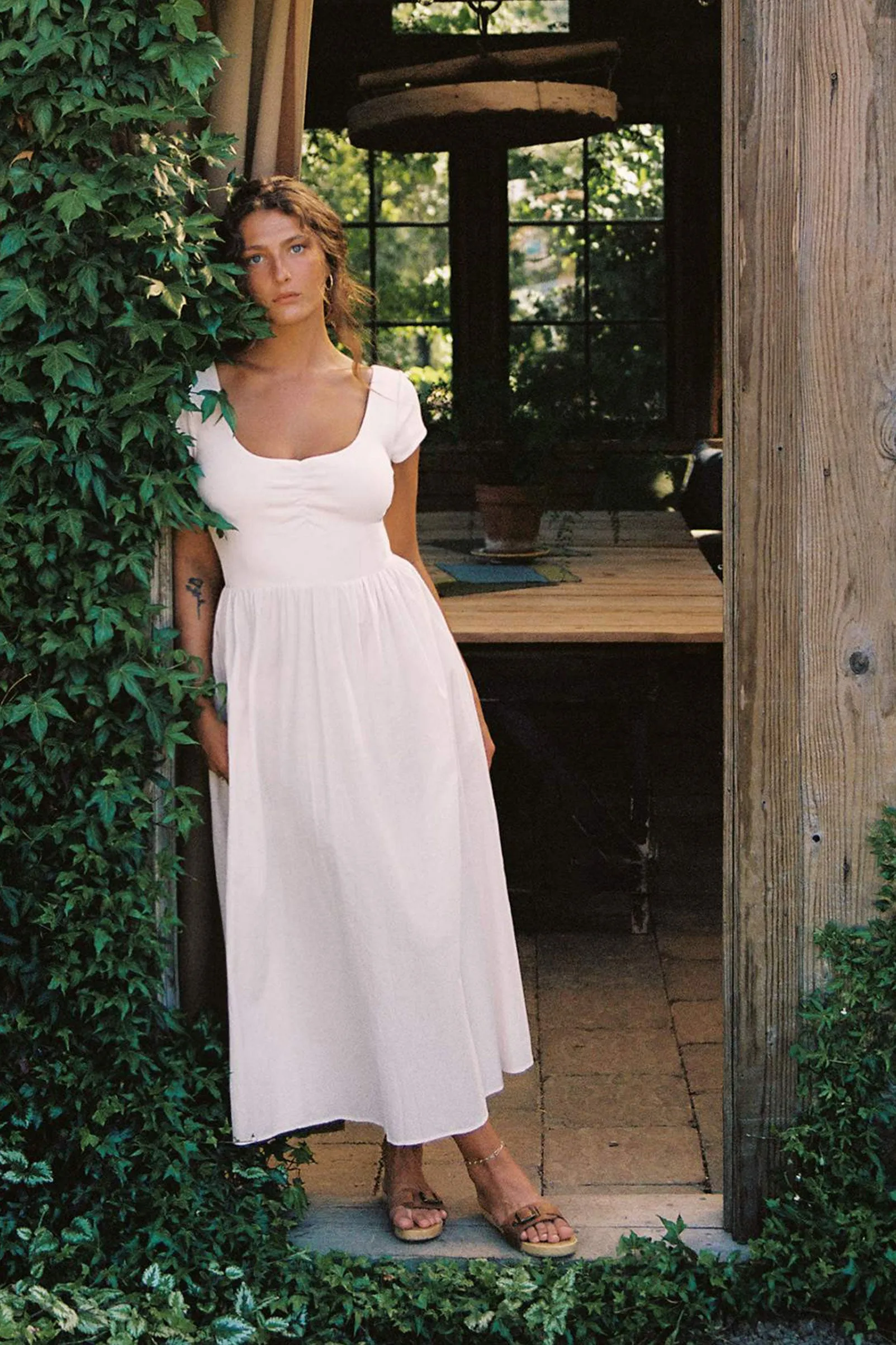 The Monica Dress | Petal Pink