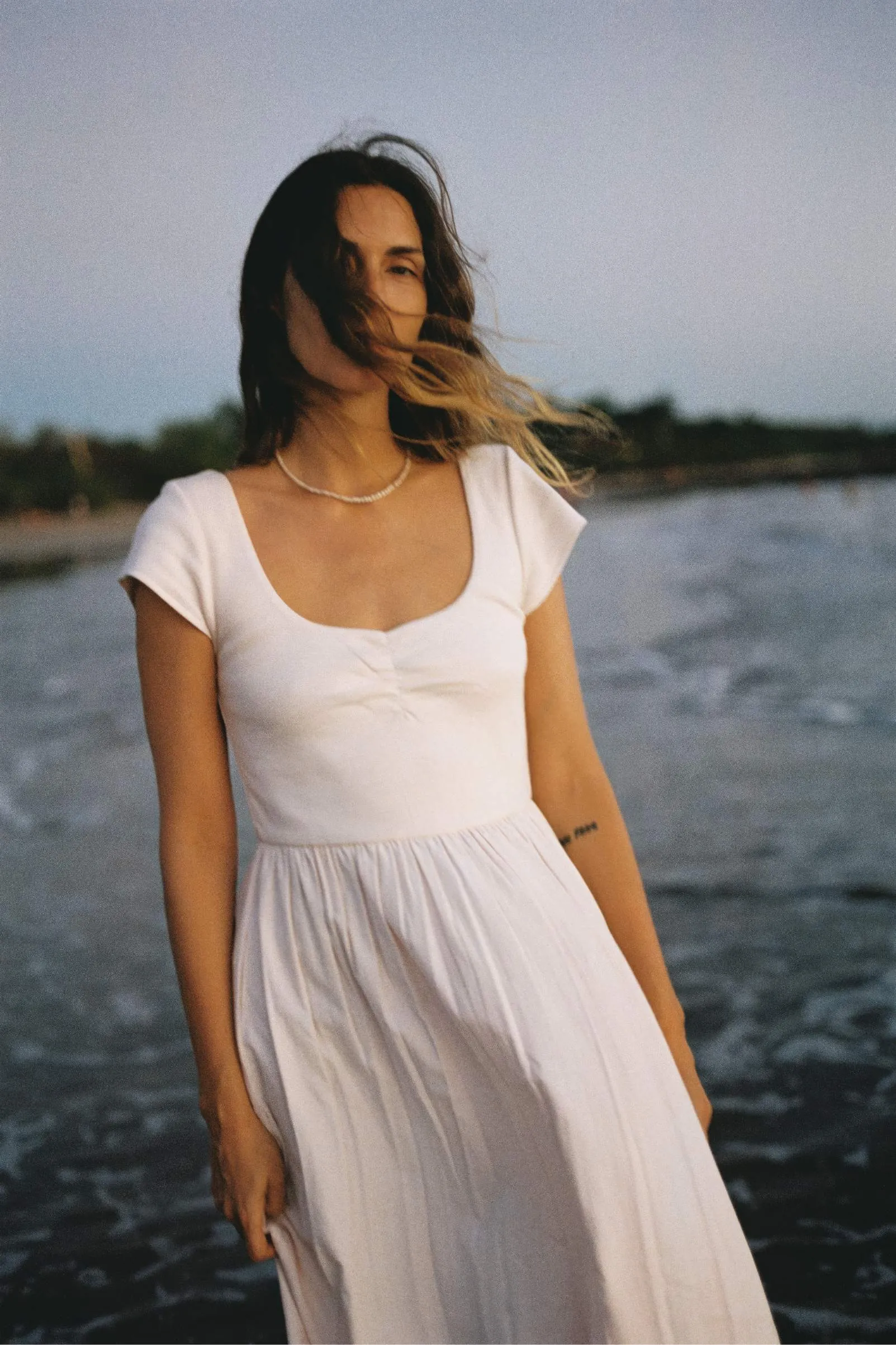 The Monica Dress | Petal Pink