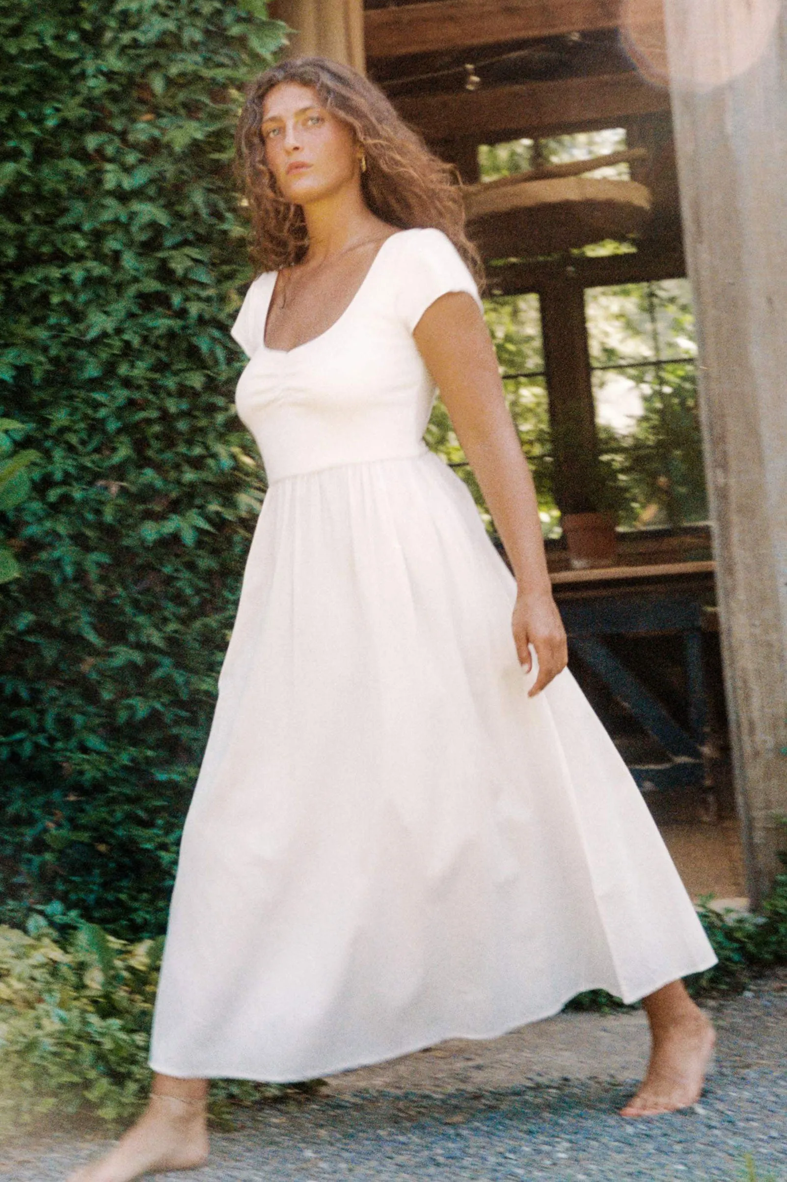 The Monica Dress | Petal Pink