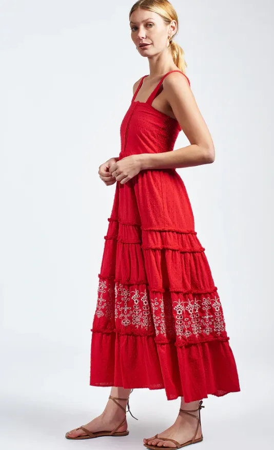 THE RED REGAN DRESS