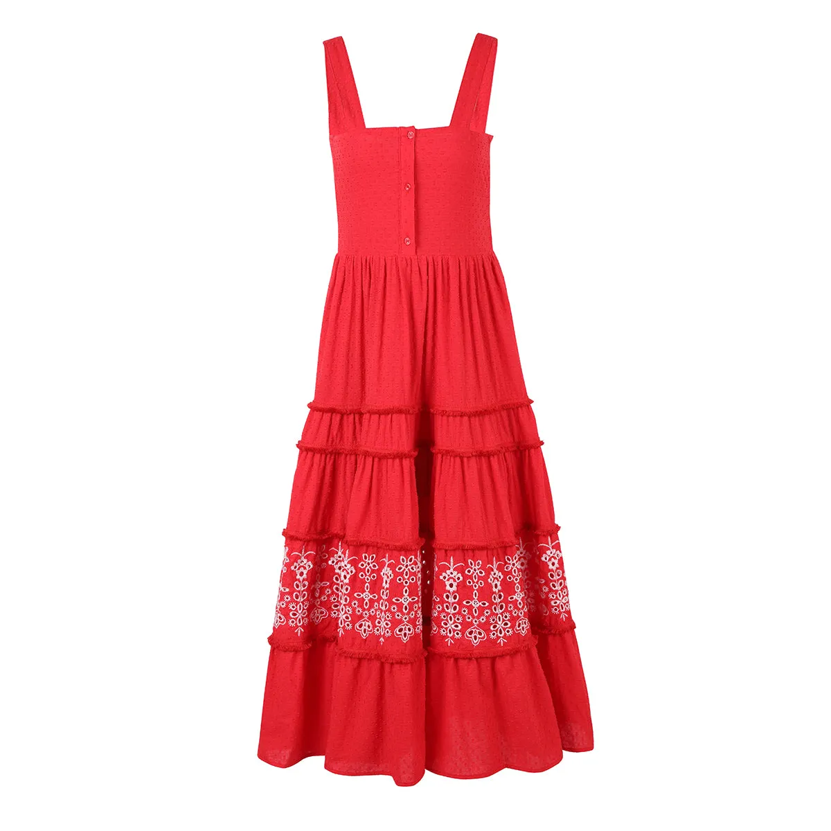 THE RED REGAN DRESS