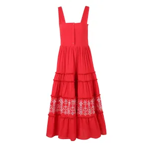 THE RED REGAN DRESS