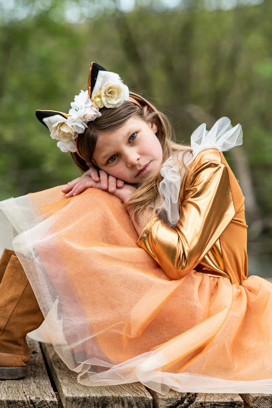 Woodland Fox Dress & Headhand