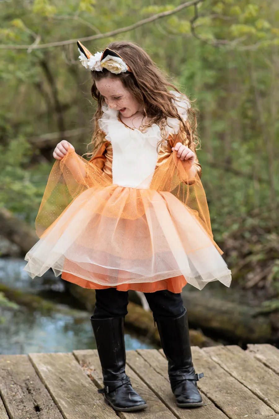 Woodland Fox Dress & Headhand